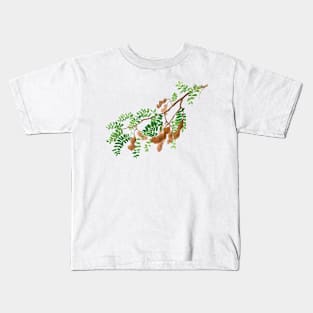 August 16th birthday flower Kids T-Shirt